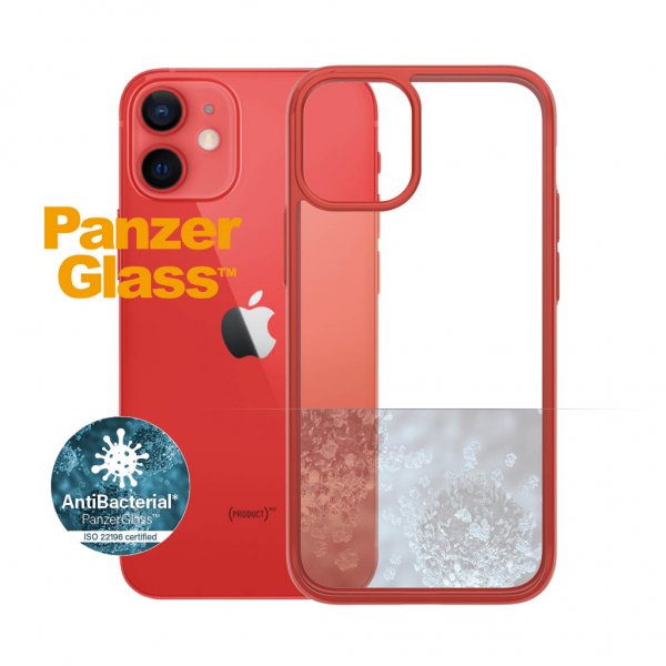 - iPhone 12 mini - Skal - ClearCase - Mandarin Red
