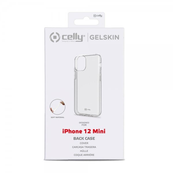 - iPhone 12 mini - Skal - GELSKIN - Transparent