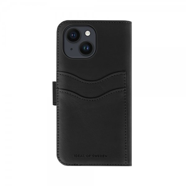 - iPhone 13/14/15/16e/17e - Fodral - Magnet Wallet+ MagSafe - Svart