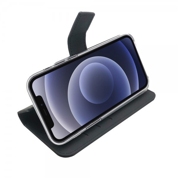 - iPhone 13 Pro - Fodral - Wally Wallet Case - Svart