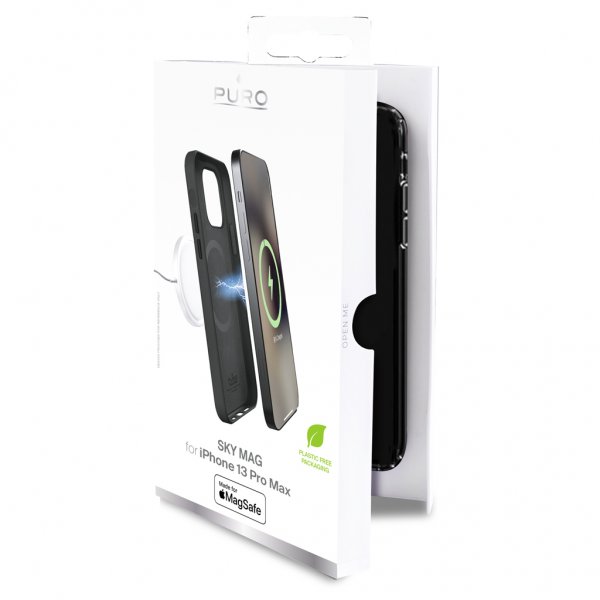 - iPhone 13 Pro Max - Skal - SKYMAG - Svart