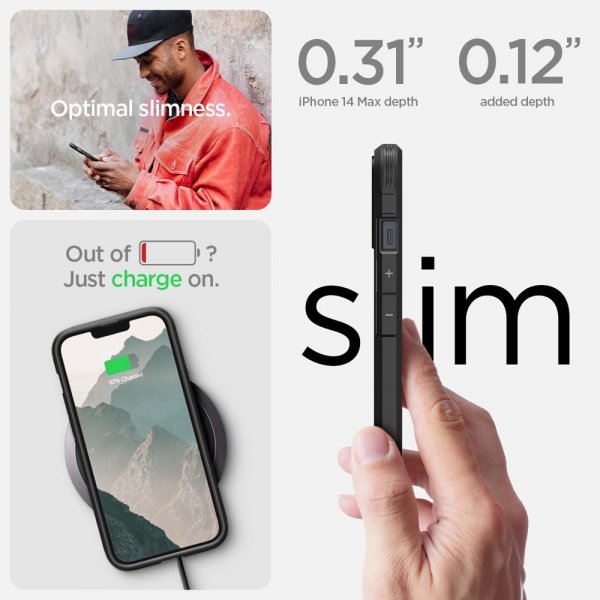 - iPhone 14 Plus - Skal - Tough Armor MagFit - Svart