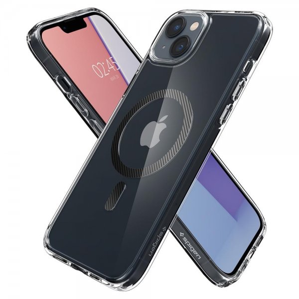 - iPhone 14 Plus - Skal - Ultra Hybrid MagFit - Carbon Fiber