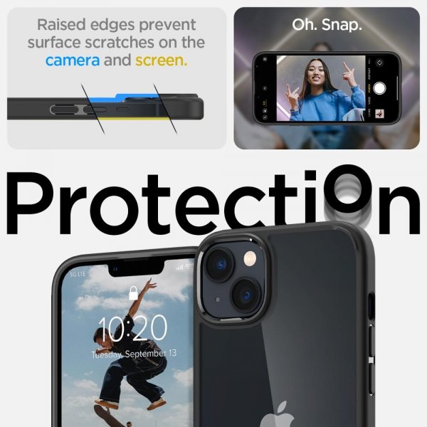 - iPhone 14 Plus - Skal - Ultra Hybrid - Matte Black