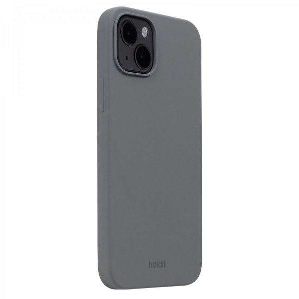- iPhone 14 Plus - Skal - Silikon - Space Gray