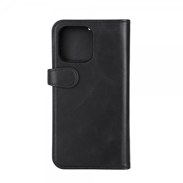 - iPhone 14 Pro Max - Fodral - 2-in-1 Detachable Wallet - Svart