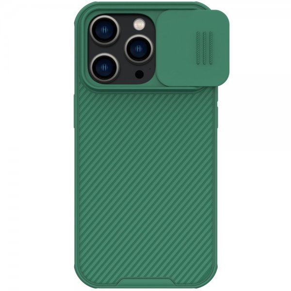 - iPhone 14 Pro Max - Skal - CamShield - Grön