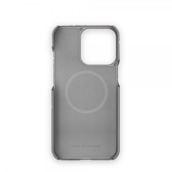 - iPhone 14 Pro Max - Skal - Fashion Case MagSafe - Golden Twilight Marble
