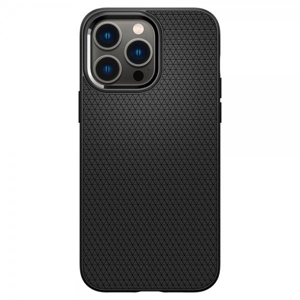 - iPhone 14 Pro Max - Skal - Liquid Air - Matte Black