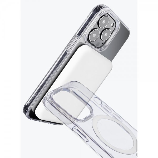 - iPhone 14 Pro Max - Skal - LITE MAG - Transparent