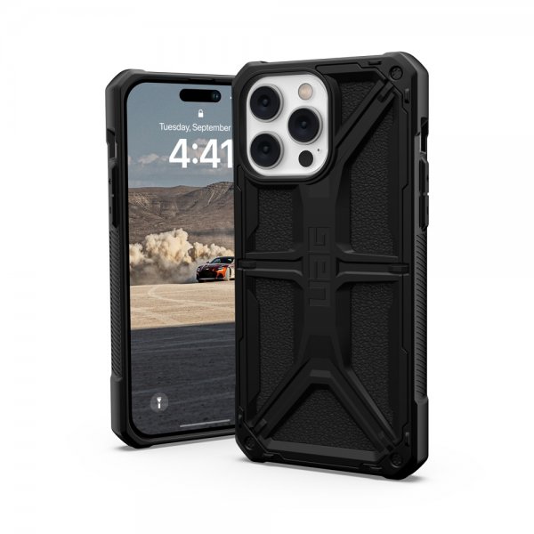 - iPhone 14 Pro Max - Skal - Monarch - Svart