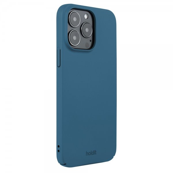 - iPhone 14 Pro Max - Skal - Slim Case - Denim Blue