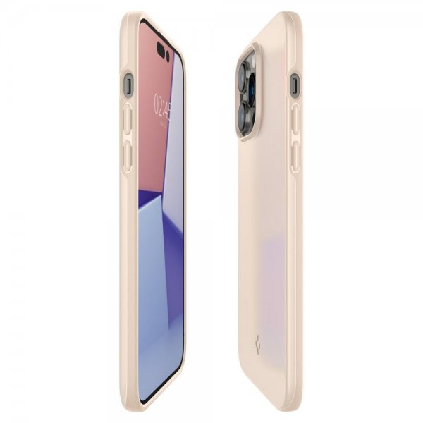 - iPhone 14 Pro Max - Skal - Thin Fit - Sand Beige