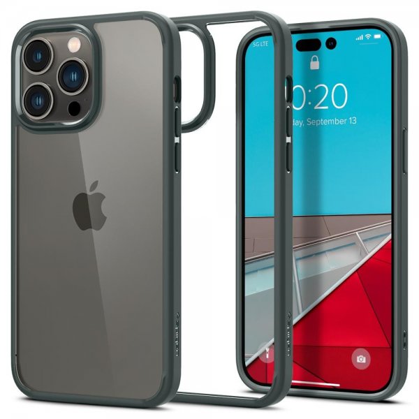 - iPhone 14 Pro Max - Skal - Ultra Hybrid - Abyss Green