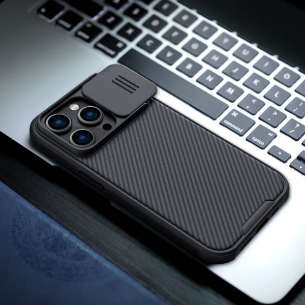 - iPhone 14 Pro - Skal - CamShield Pro - Svart