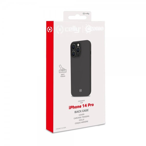 - iPhone 14 Pro - Skal - CROMO - Svart