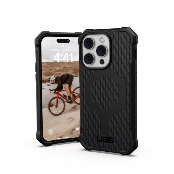 - iPhone 14 Pro - Skal - Essential Armor MagSafe - Svart