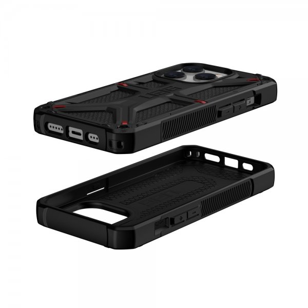 - iPhone 14 Pro - Skal - Monarch - Kevlar Black