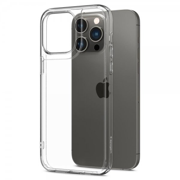 - iPhone 14 Pro - Skal - Quartz Hybrid - Crystal Clear