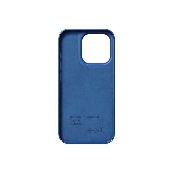 - iPhone 14 Pro - Skal - Thin Case - Blueprint Blue