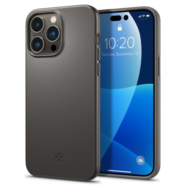 - iPhone 14 Pro - Skal - Thin Fit - Gunmetal