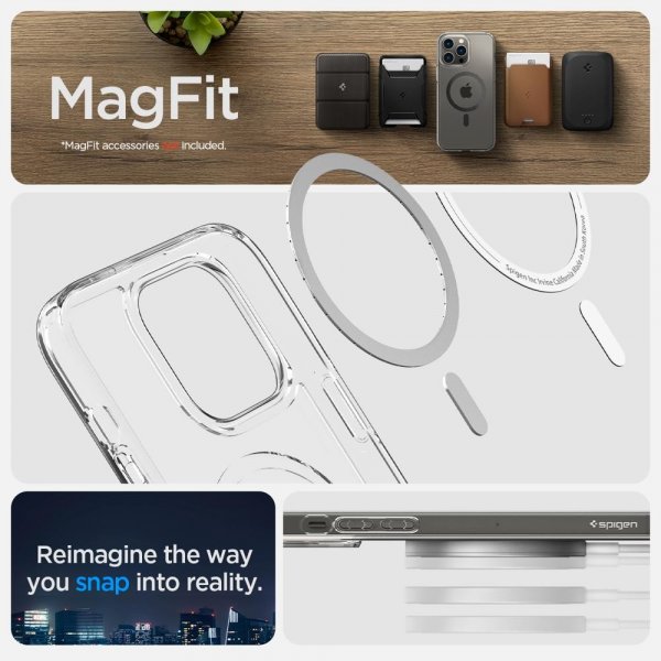 - iPhone 14 Pro - Skal - Ultra Hybrid MagFit - Carbon Fiber
