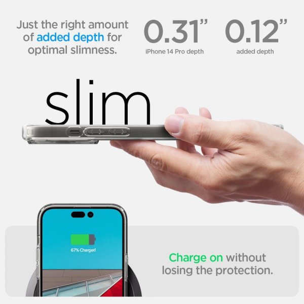 - iPhone 14 Pro - Skal - Ultra Hybrid MagFit - Carbon Fiber