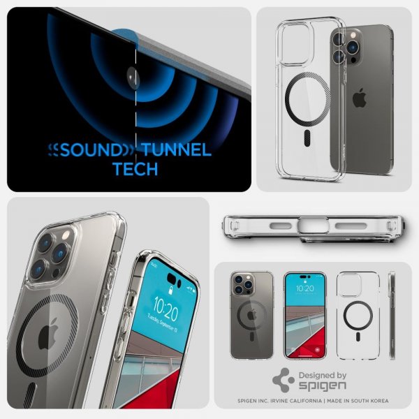 - iPhone 14 Pro - Skal - Ultra Hybrid MagFit - Carbon Fiber
