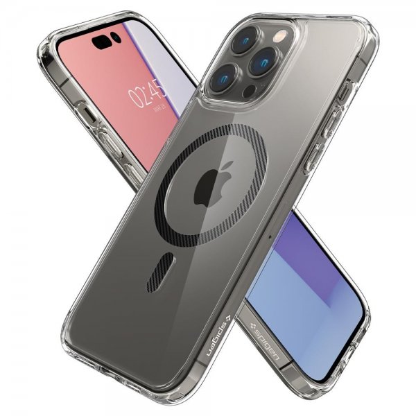 - iPhone 14 Pro - Skal - Ultra Hybrid MagFit - Carbon Fiber