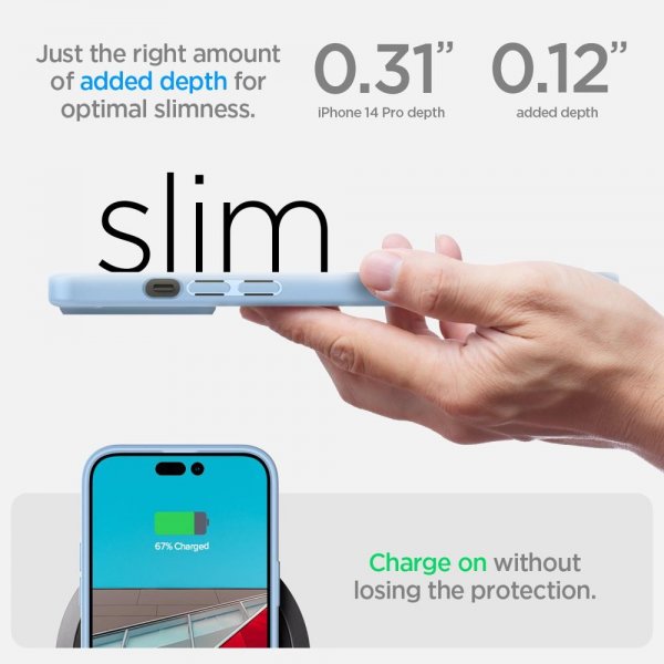 - iPhone 14 Pro - Skal - Ultra Hybrid - Sierra Blue