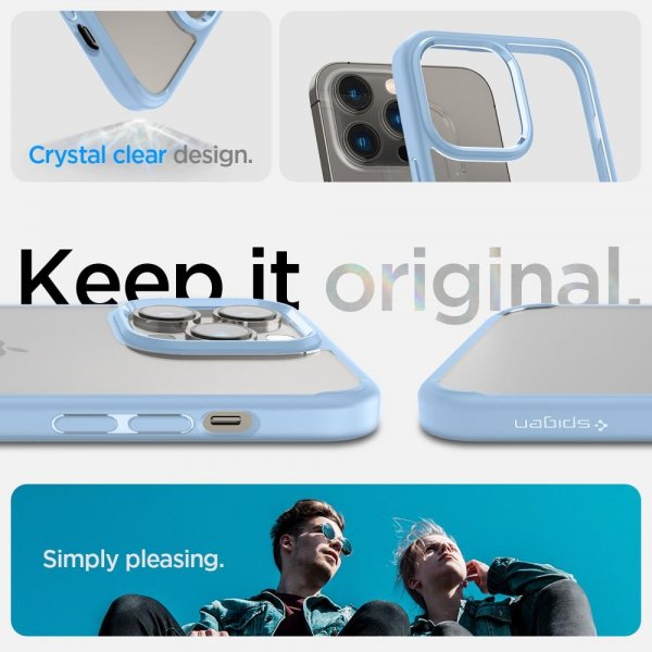 - iPhone 14 Pro - Skal - Ultra Hybrid - Sierra Blue
