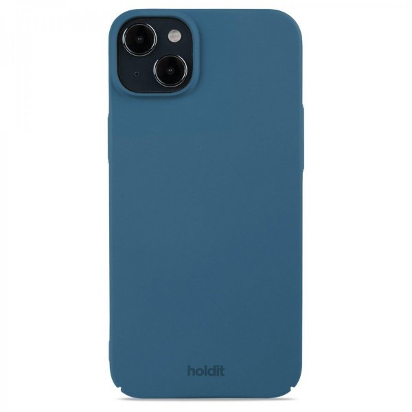- iPhone 15 Plus - Skal - Slim Case - Denim Blue
