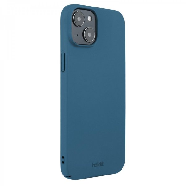 - iPhone 15 Plus - Skal - Slim Case - Denim Blue