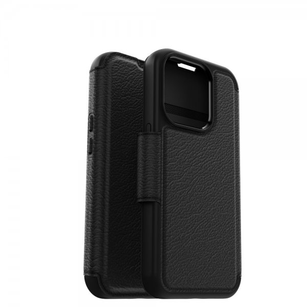 - iPhone 15 Pro - Fodral - Strada MagSafe - Shadow Black