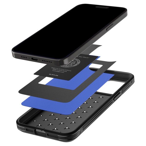 - iPhone 15 Pro Max - Skal - Cryo Armor - Blå