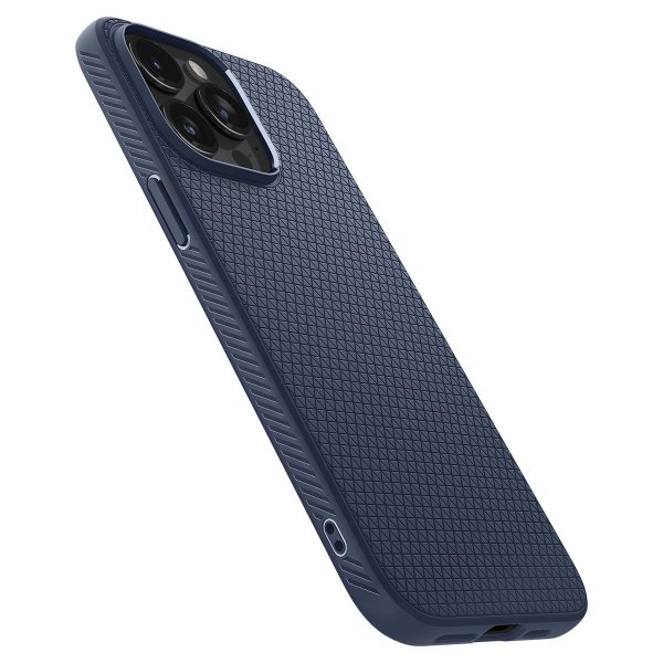- iPhone 15 Pro Max - Skal - Liquid Air - Navy Blue