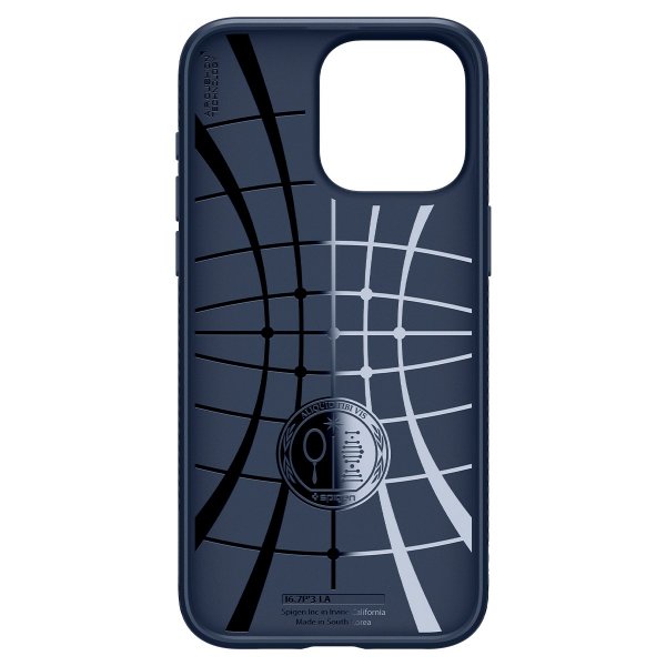 - iPhone 15 Pro Max - Skal - Liquid Air - Navy Blue