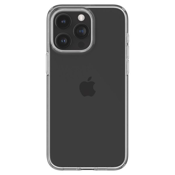 - iPhone 15 Pro Max - Skal - Liquid Crystal - Crystal Clear