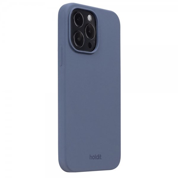 - iPhone 15 Pro Max - Skal - Silikon - Pacific Blue