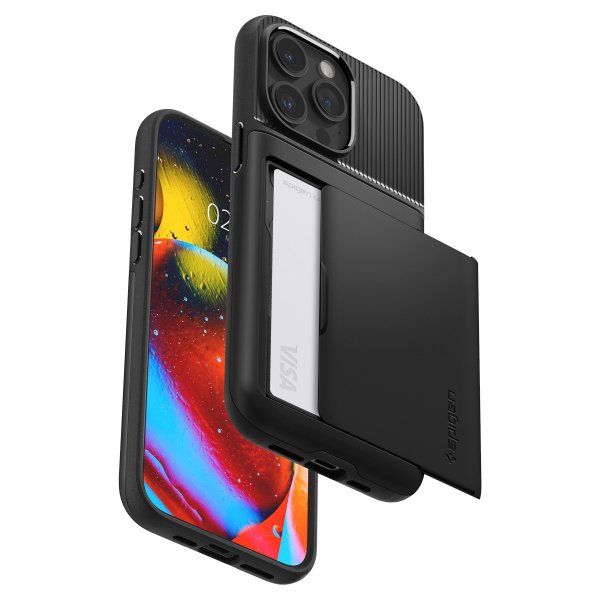 - iPhone 15 Pro Max - Skal - Slim Armor CS - Svart