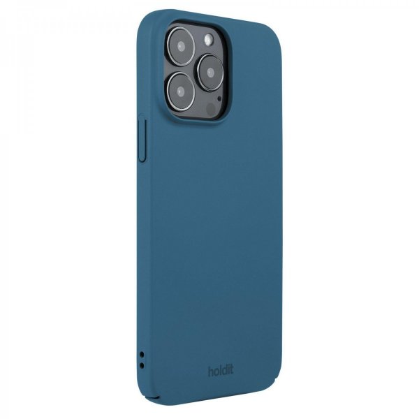 - iPhone 15 Pro Max - Skal - Slim Case - Denim Blue