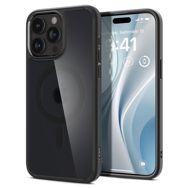 - iPhone 15 Pro Max - Skal - Ultra Hybrid MagFit - Frost Black
