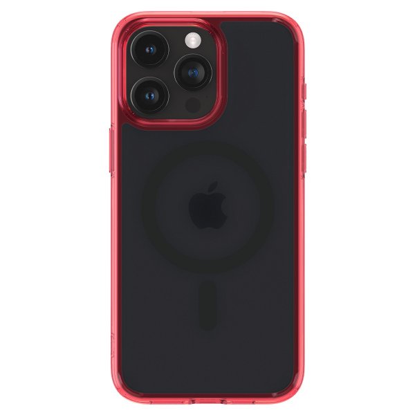 - iPhone 15 Pro Max - Skal - Ultra Hybrid MagFit - Frost Deep Red
