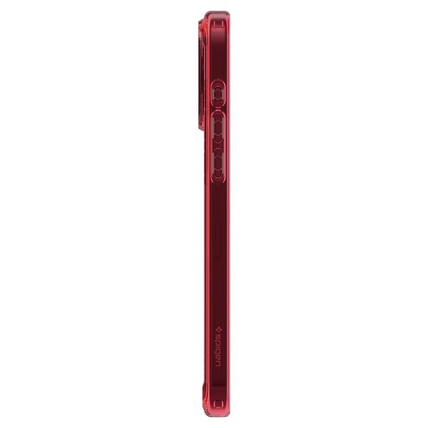 - iPhone 15 Pro Max - Skal - Ultra Hybrid MagFit - Frost Deep Red