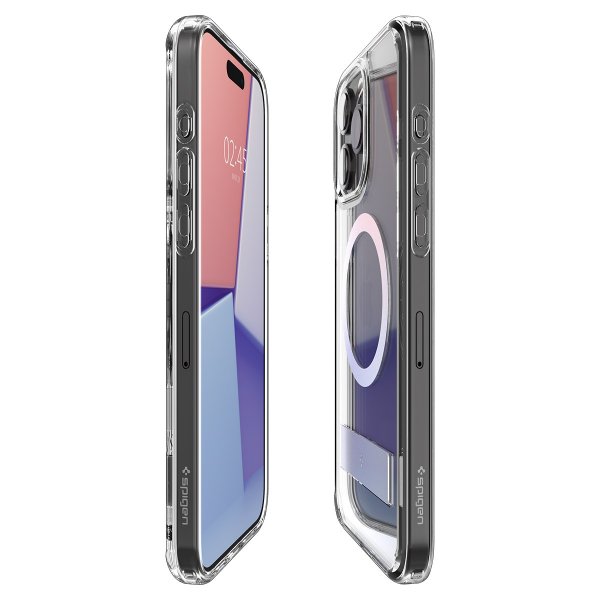 - iPhone 15 Pro Max - Skal - Ultra Hybrid S MagFit - Crystal Clear