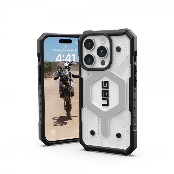 - iPhone 15 Pro - Skal - Pathfinder MagSafe - Ice
