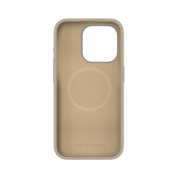 - iPhone 15 Pro - Skal - Silicone Case MagSafe - Beige