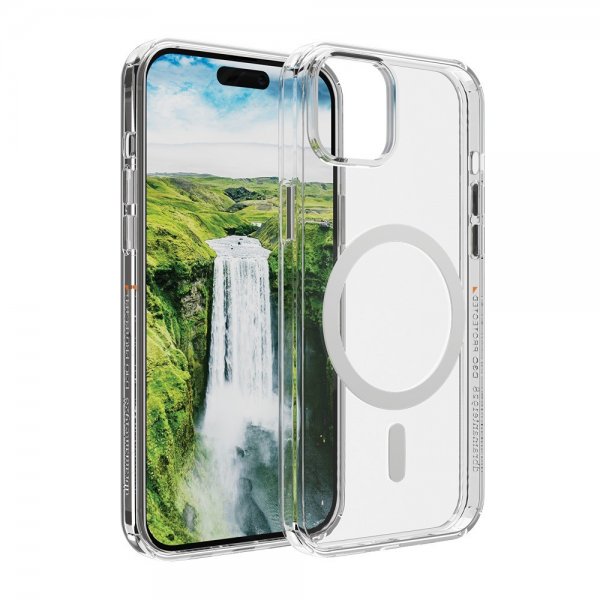 - iPhone 15 - Skal - Iceland Ultra D3O MagSafe - Transparent