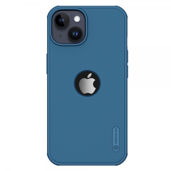 - iPhone 15 - Skal - Super Frosted Shield Pro - Blå