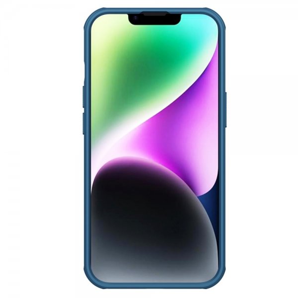 - iPhone 15 - Skal - Super Frosted Shield Pro - Blå